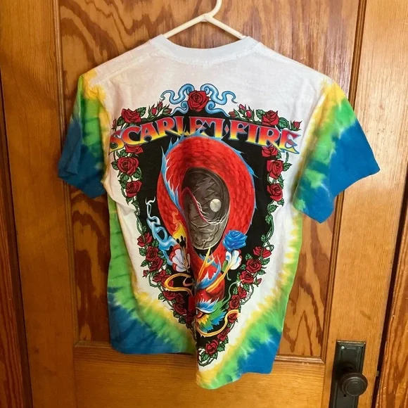 Grateful Dead Scarlet Fire tie dye tshirt - Picture 7 of 8